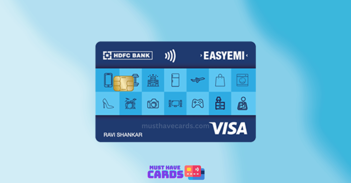 hdfc bank easy emi credit card
