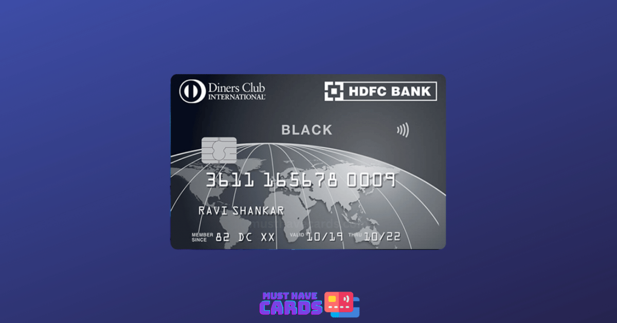 hdfc bank diners club black credit card
