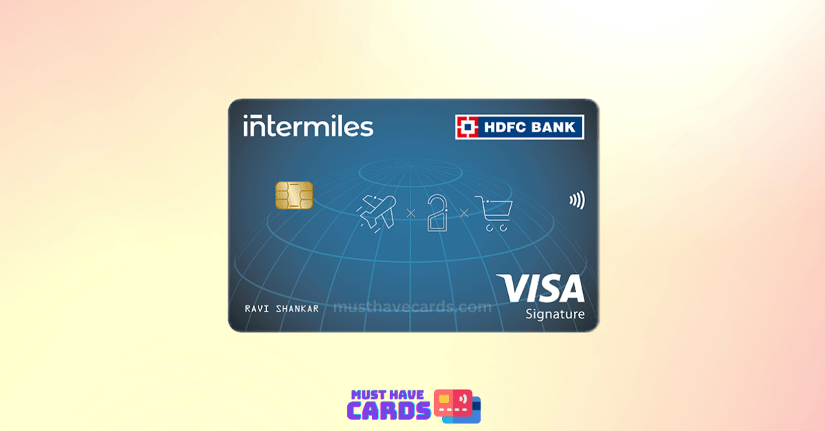 intermiles hdfc bank signature credit card