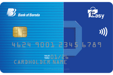 bank of baroda easy credit card