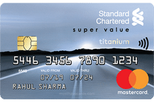 standard chartered super value titanium credit card