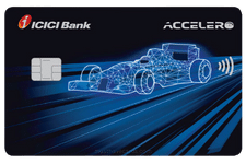 accelero icici Bank credit card