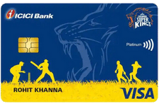 chennai super kings icici bank credit card