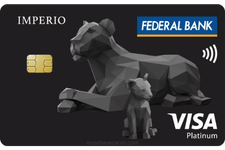 federal bank visa imperio credit card