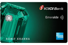 icici bank emeralde credit card
