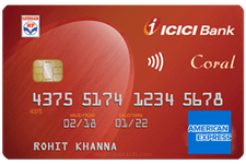 icici bank hpcl coral american express credit card
