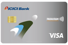 icici bank parakram credit card