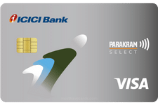 icici bank parakram select credit card