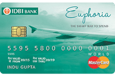 idbi euphoria world credit card