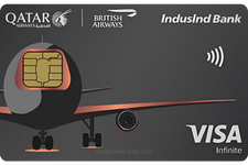 indusind bank avios visa infinite credit card