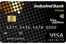 indusind bank indulge credit card