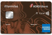 intermiles icici bank coral credit card