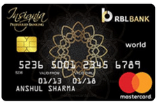 rbl bank insignia preferred banking world card