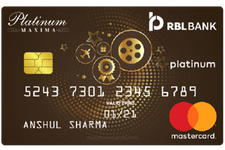 rbl bank platinum maxima card
