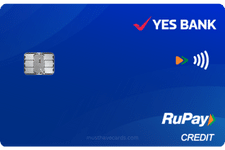 yes bank rupay credit card